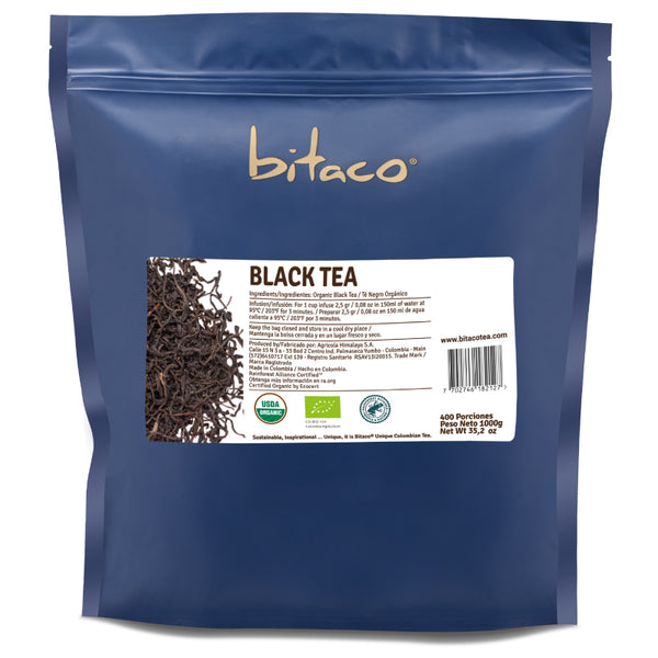 TÉ NEGRO ORGANICO x1KG