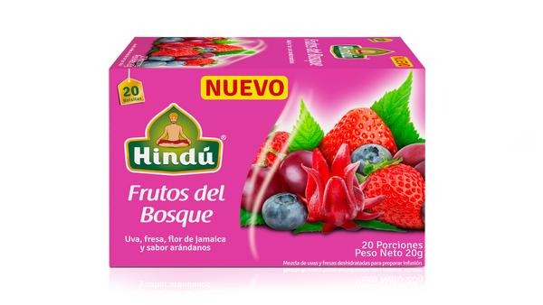 Infusion Frutal Frutos del Bosque x20