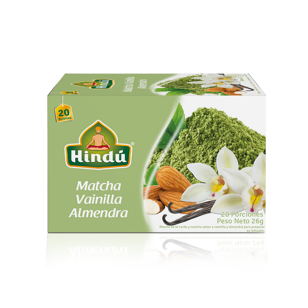 TE VERDE MATCHA SABOR VAINILLA ALMENDRA