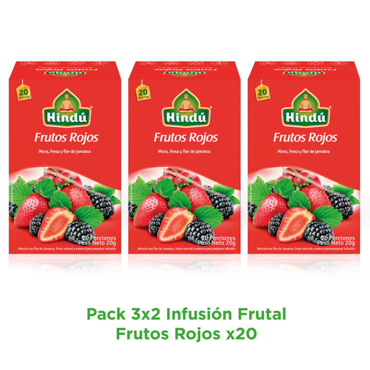 Infusion Frutos Rojos Pague 2 lleve 3