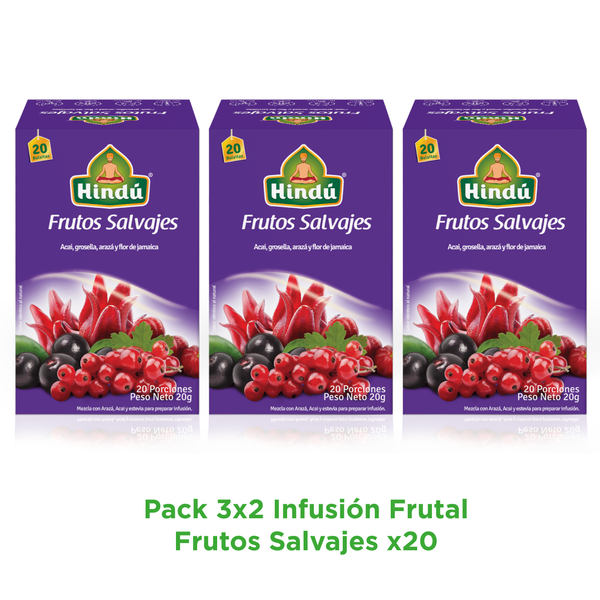 Infusion Frutos Salvajes Pague 2 lleve 3