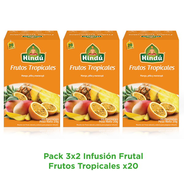 Infusion Frutos Tropicales Pague 2 lleve 3