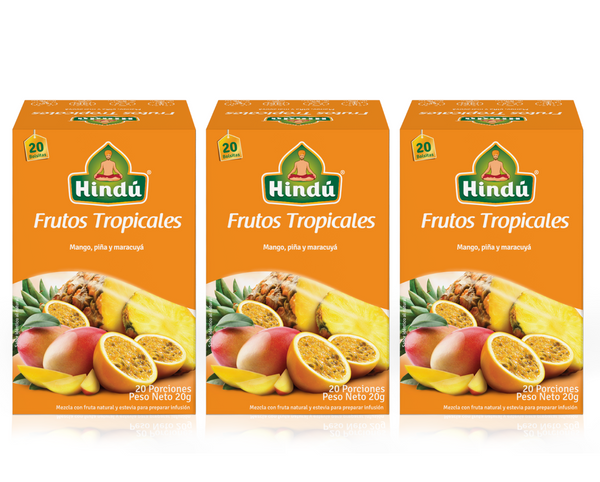 Hindu Pack Infusion Frutos Tropicales Pague 2 lleve 3