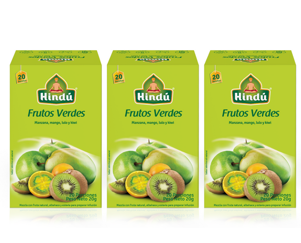 Hindu Pack Infusión Frutos Verdes x20 Pague 2 Lleve 3