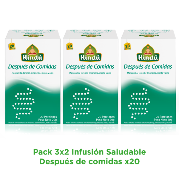 Infusion Saludable Despues de comidas Pague 2 lleve 3