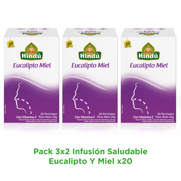 Infusion Saludable Eucalipto Y Miel Pague 2 lleve 3