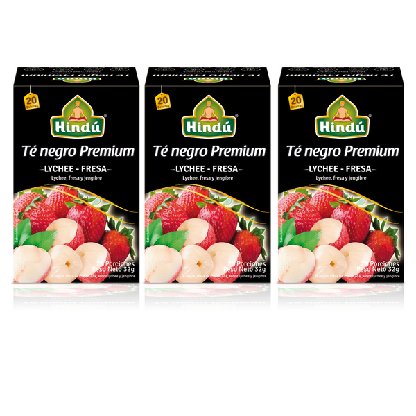 Pack Te Premium Lychee Fresa x20
