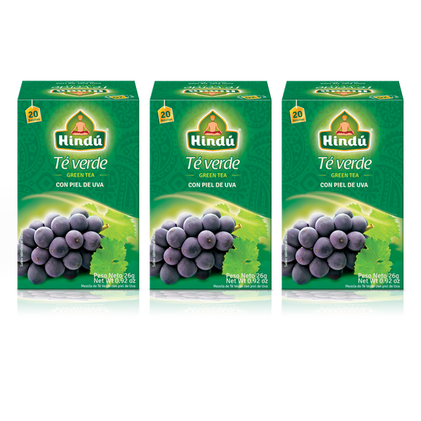 Te Verde Piel De Uva x20