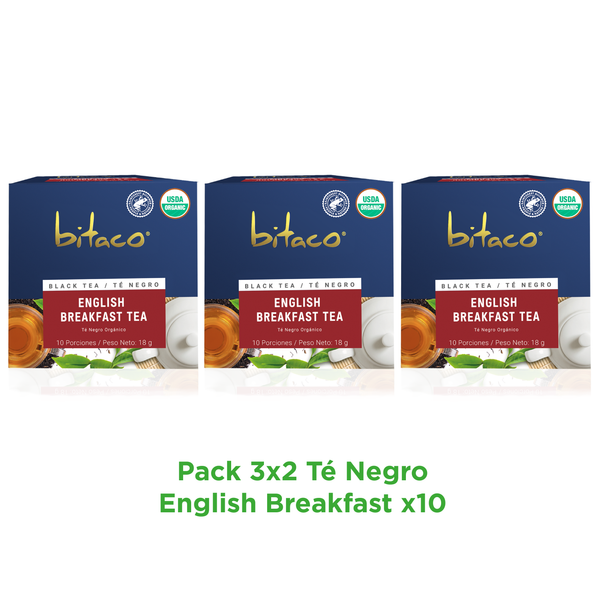 Te Negro English Breakfast Pague 2 lleve 3