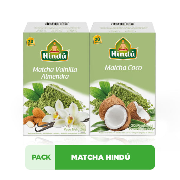 PACK 2X1 MATCHA