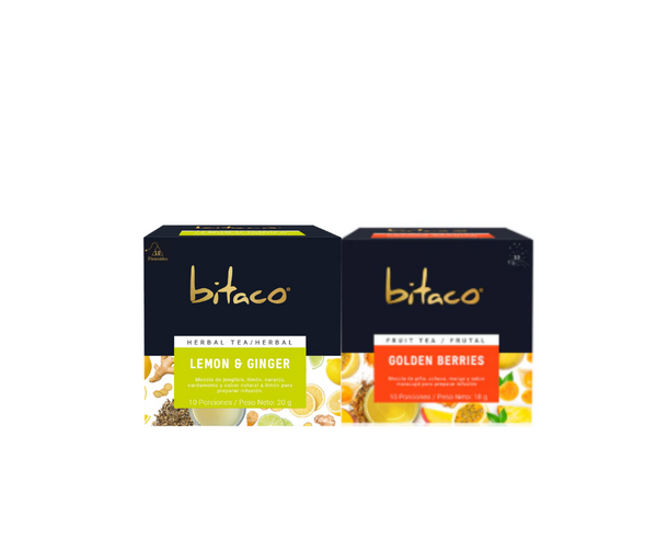 Pack bitaco Golden berries + Lemon ginger