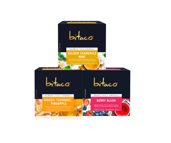 Pack Herbal y Frutal + Mug