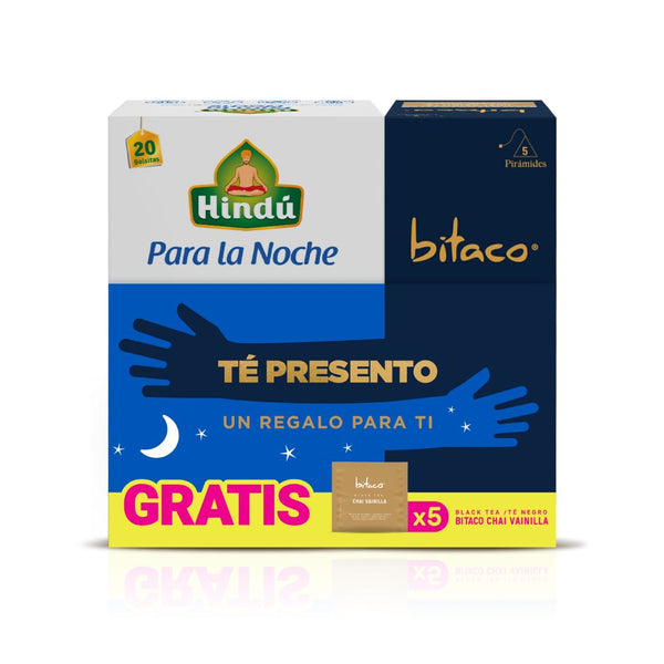 HINDU PARA LA NOCHE + BITACO CHAI VAINILLA