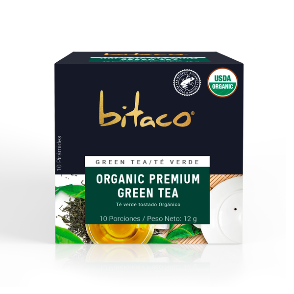 Bitaco Té Verde Organic Premium Caja x10