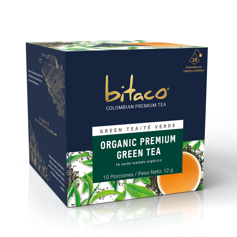 Bitaco Té Verde Organic Premium Caja x10 – INSTANTE.SHOP