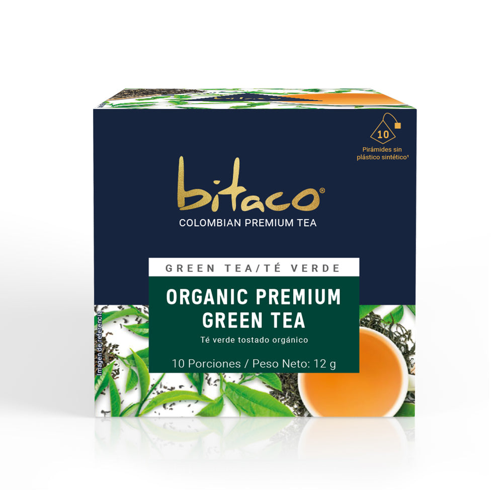 Bitaco Té Verde Organic Premium Caja x10 – INSTANTE.SHOP