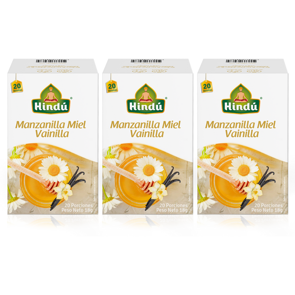 Aromática Manzanilla Miel y Vainilla  x20 pague 2 lleve 3