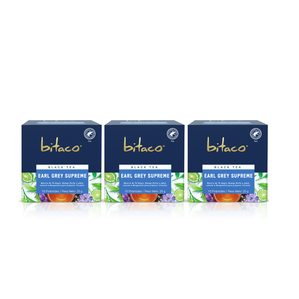 Pack Te Negro Earl Grey Supreme