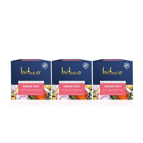 PACK BITACO TE BLANCO WHITE DRAGON