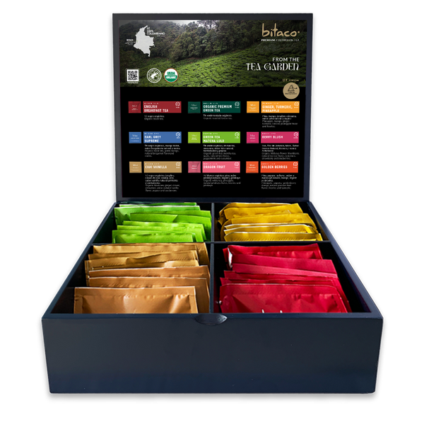 Bitaco Caja De Madera X4 Puestos