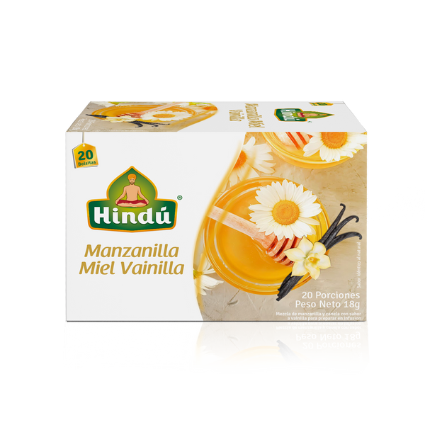 HINDU AROMATICA CON LAMINADO MANZANILLA MIEL Y VAINILLA UX20